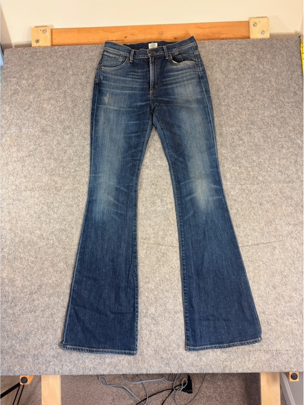 Citizens of Humanity Jeans Women 28 Blue Fleetwood High Rise Flare Festival Boho